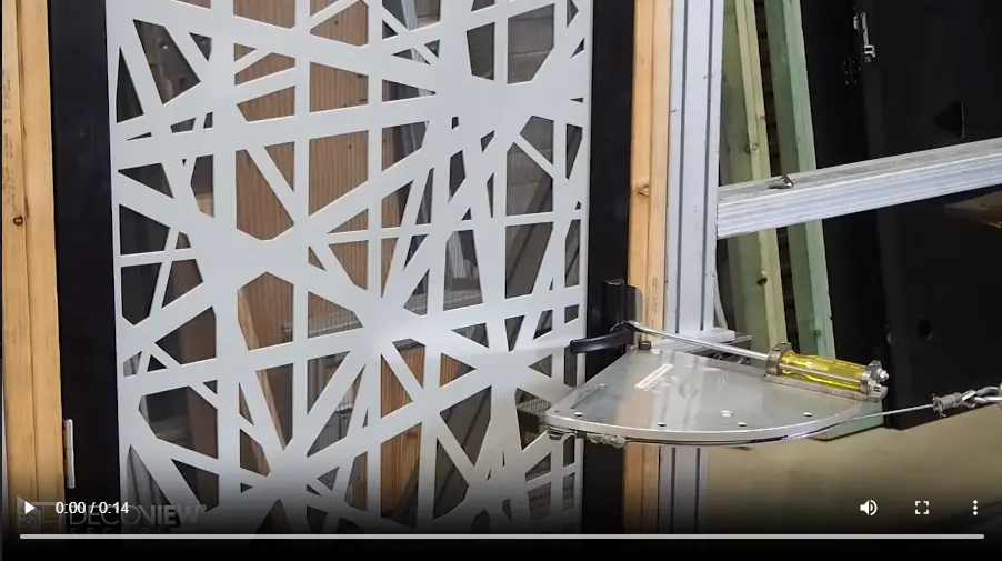 Decoview security doors